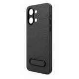 iEngage Vivo Y11 Back Case With Kickstand (Black)