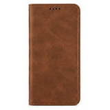 iEngage Vivo Y21 Book Case(Dark Brown)