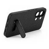 iEngage Vivo Y21 Back Case With Kickstand (Black)
