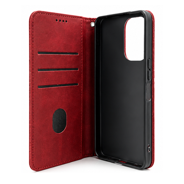 iEngage Vivo Y11 Book Case(Red)