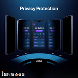 Iengage Iphone Air Privacy TGScreen Protector W/Applicator