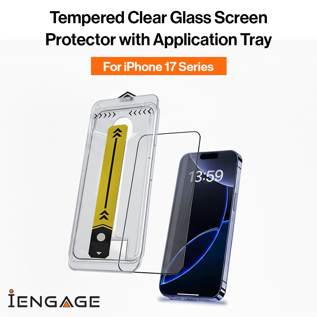 iEngage iPhone Air Tempered Glass Screen Protector W/Applicator
