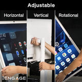 iEngage 32 Inch 4G (8GB/128GB) Android Rotating TouchScreen W/ Built-In Camera-White (15,000mAh)