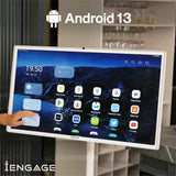 iEngage 32 Inch 4G (8GB/128GB) Android Rotating TouchScreen W/ Built-In Camera-White (15,000mAh)
