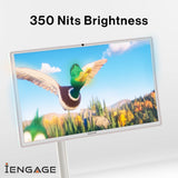 iEngage 32 Inch 4G (8GB/128GB) Android Rotating TouchScreen W/ Built-In Camera-White (15,000mAh)