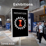 iEngage 32 4K Android 13 Rotating Touch Screen W/ Built-In Camera(Wifi) (8/128)