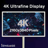 iEngage 32 4K Android 13 Rotating Touch Screen W/ Built-In Camera(Wifi) (8/128)