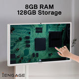 iEngage 32 4K Android 13 Rotating Touch Screen W/ Built-In Camera(Wifi) (8/128)