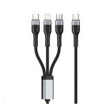iEngage Usb-C 3-In-1 Fast Charging Cable 100W(Usb-C /Lightning /Micro)