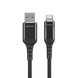 iEngage Lightning Mfi Cable USB-A to Lightning (Black)