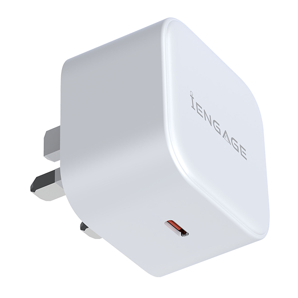 iEngage 45W PD Power Adapter(Avs) (White)