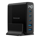 iEngage 140W 5-Ports GaN Charging Hub