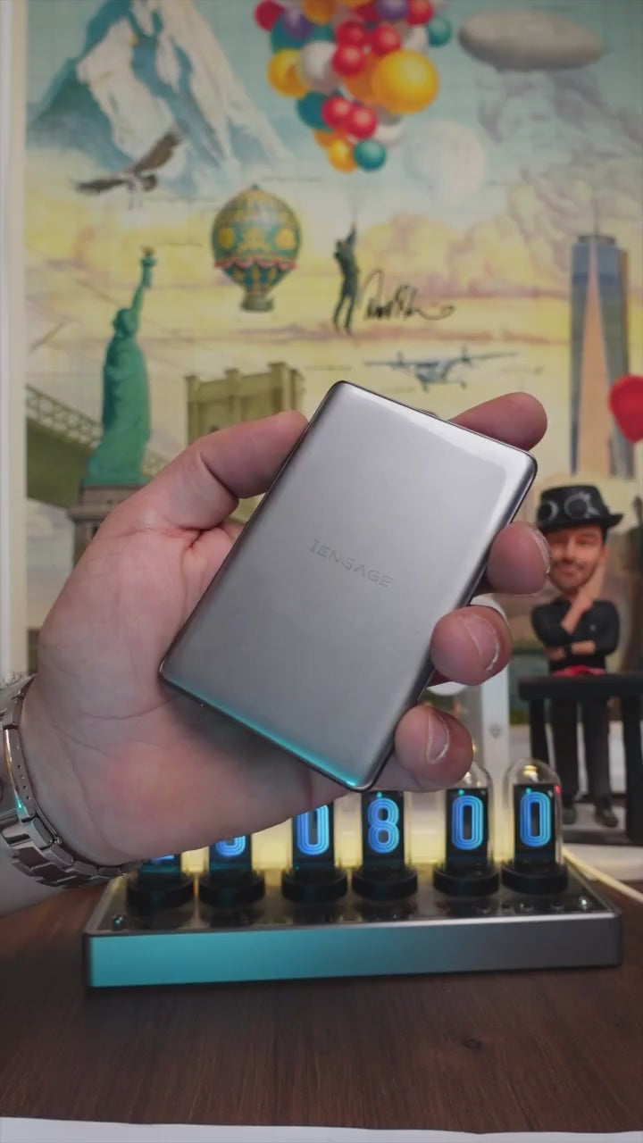 iEngage 5000mAh Wireless Charging Powerbank(15W)